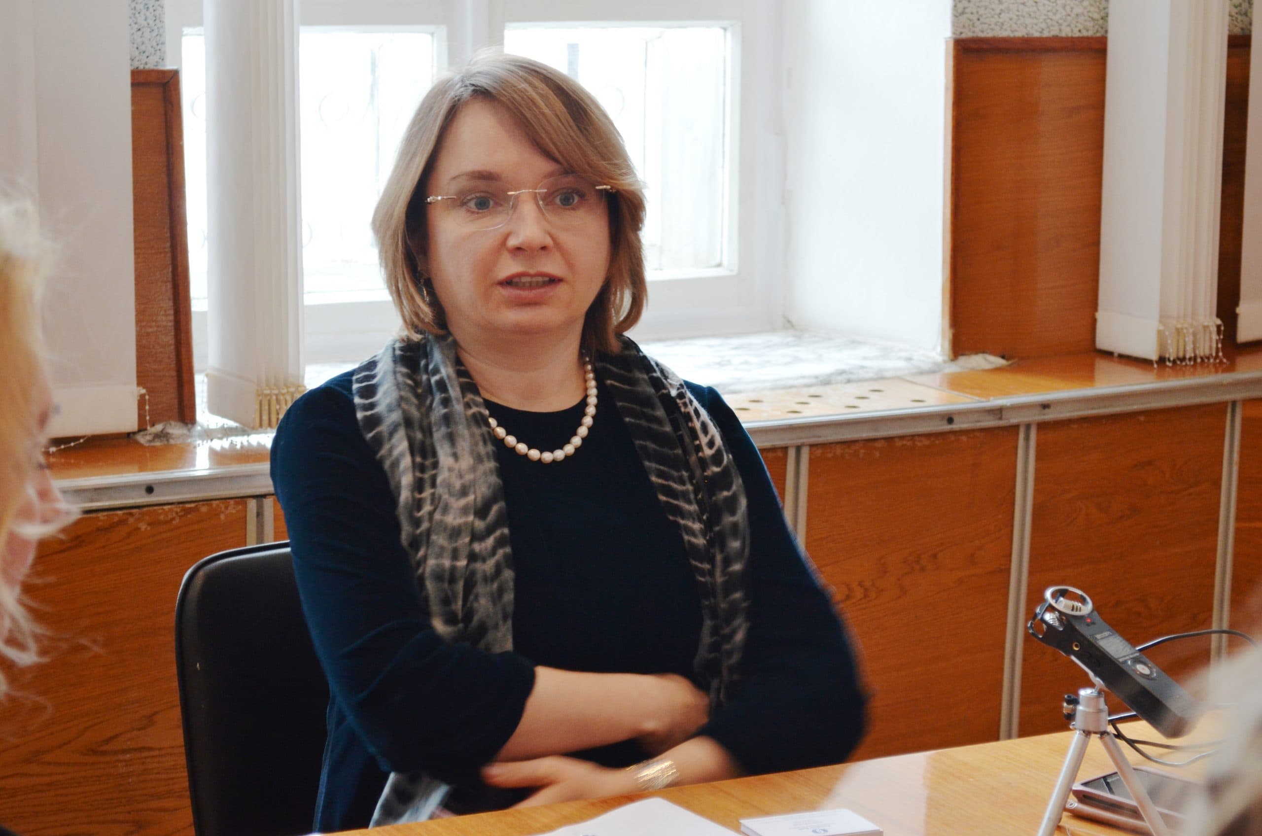 Зелена енергетика, комуналка в Лондоні, гроші на книги: про що говорила представниця Європейського банку в Полтаві