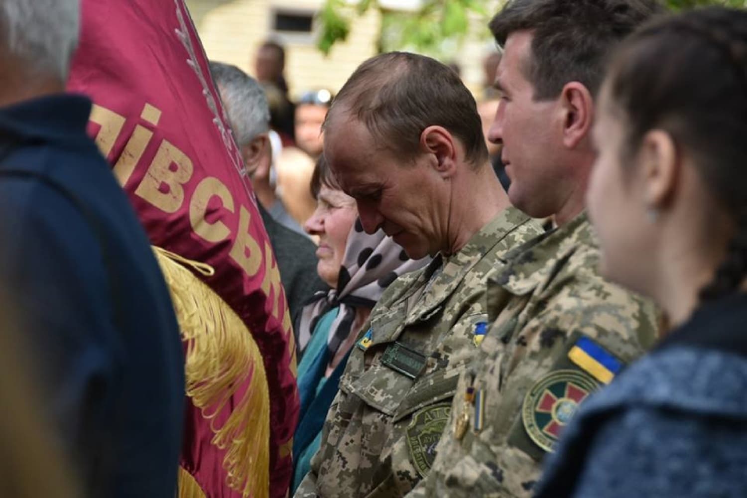 На Полтавщині провели в останню путь бійця Юрія Коновода