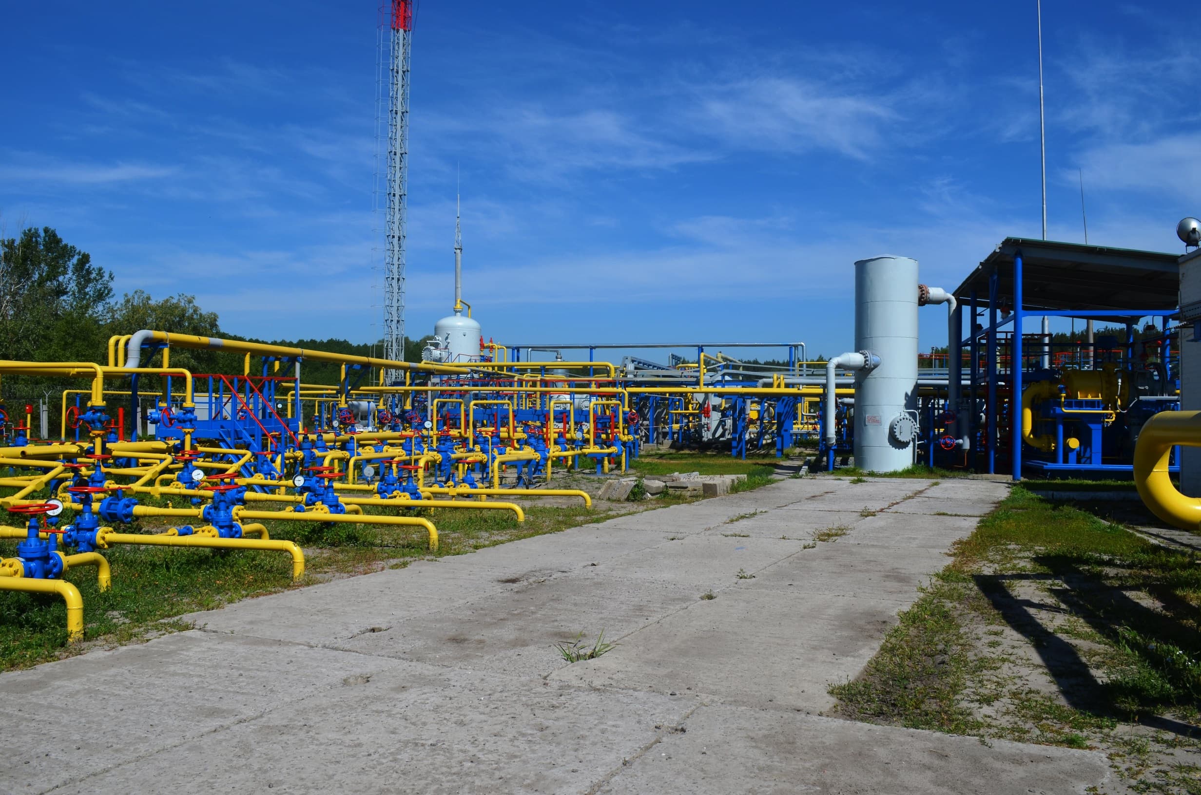 Неподалік Полтави реконструювали установку комплексної підготовки газу задля підвищення продуктивності