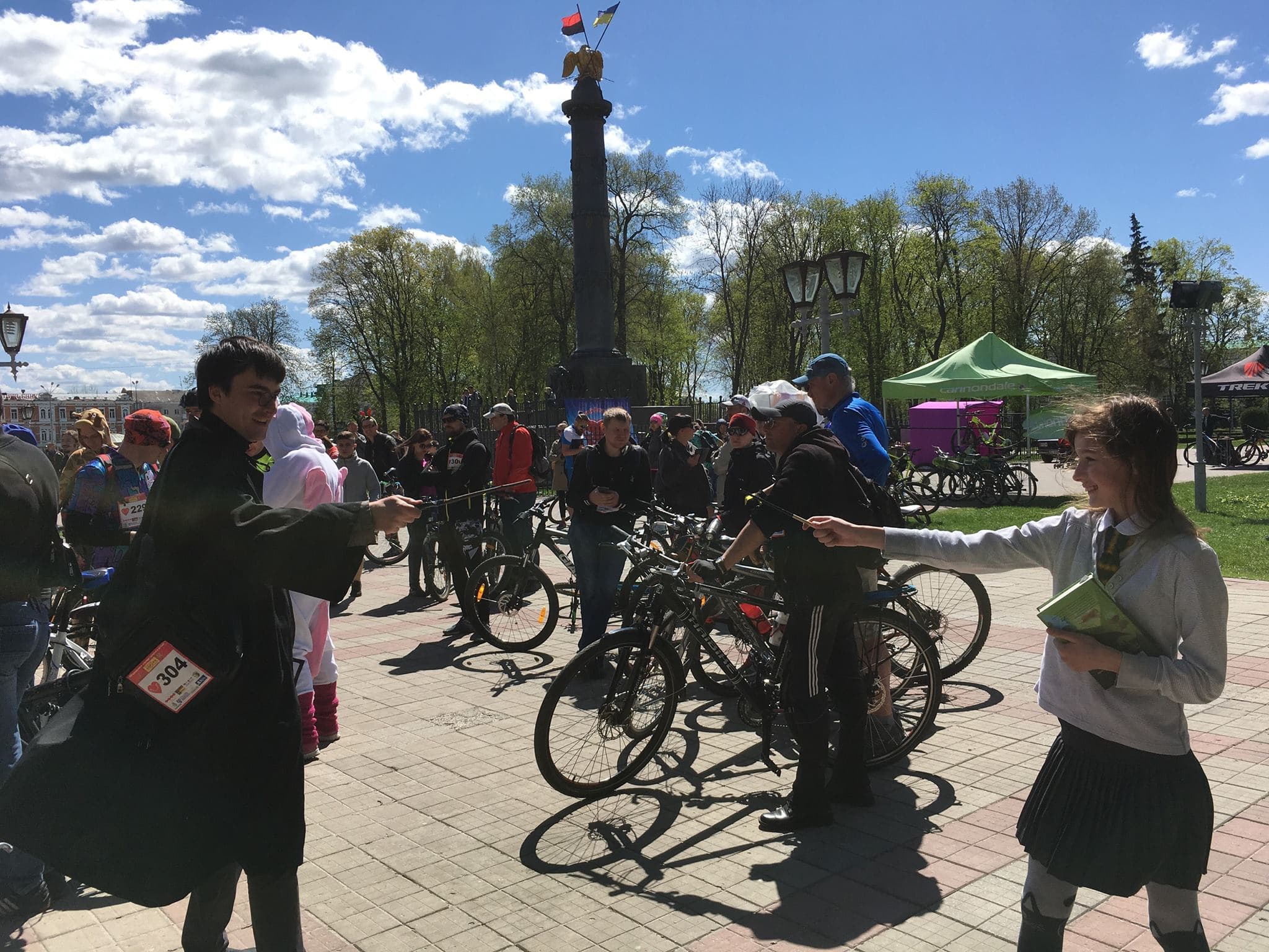 Понад 9 тисяч гривень назбирали полтавці на благодійному велозабігу