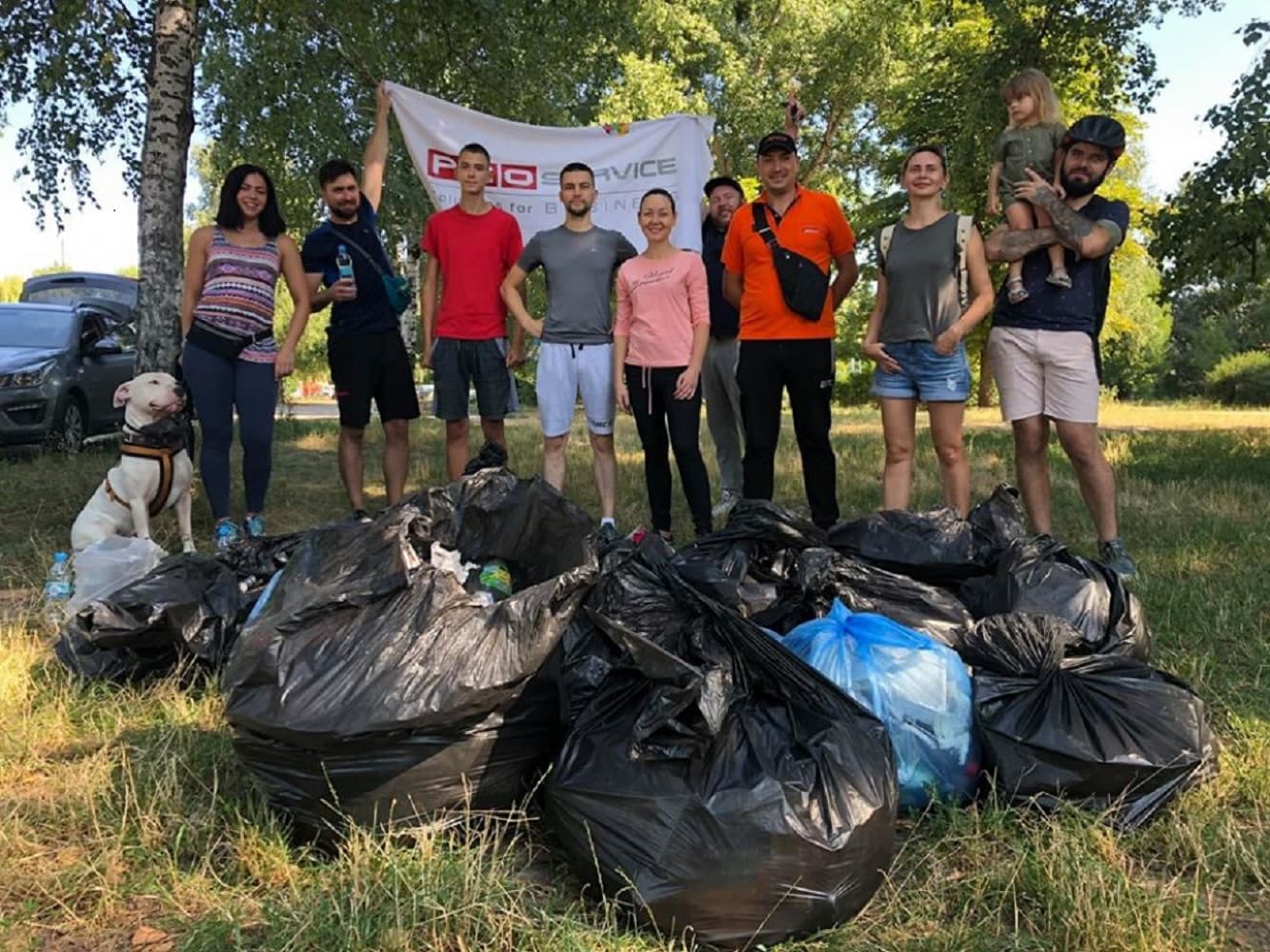 Полтавців запрошують прибрати Прирічковий парк після Дня Незалежності