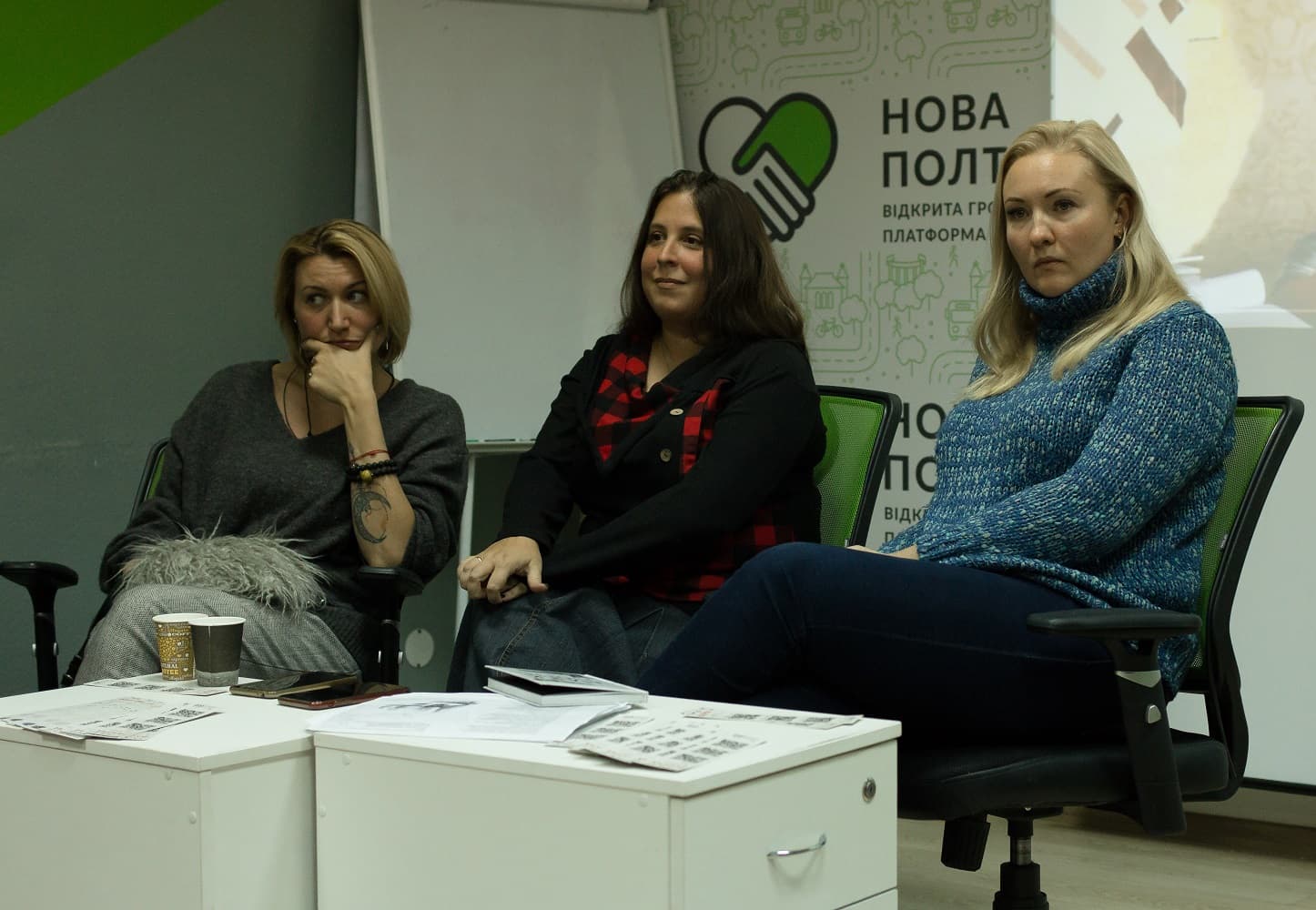У Полтаві проєкт «Там, де вдома» представили українські воїни та волонтерки
