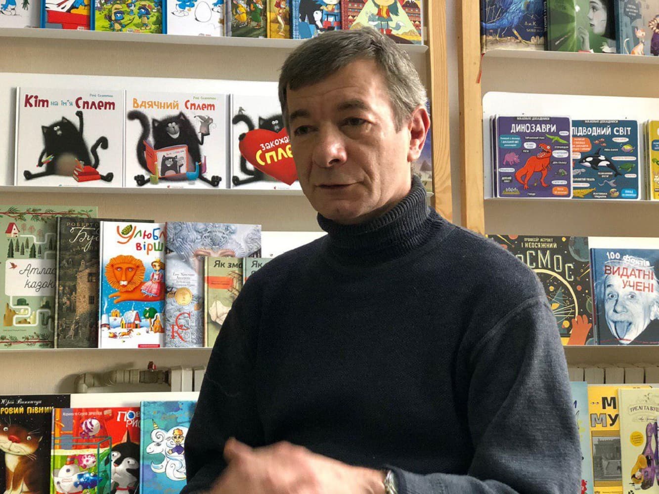 Полтавський письменник презентує антивоєнний роман «Цуцик»