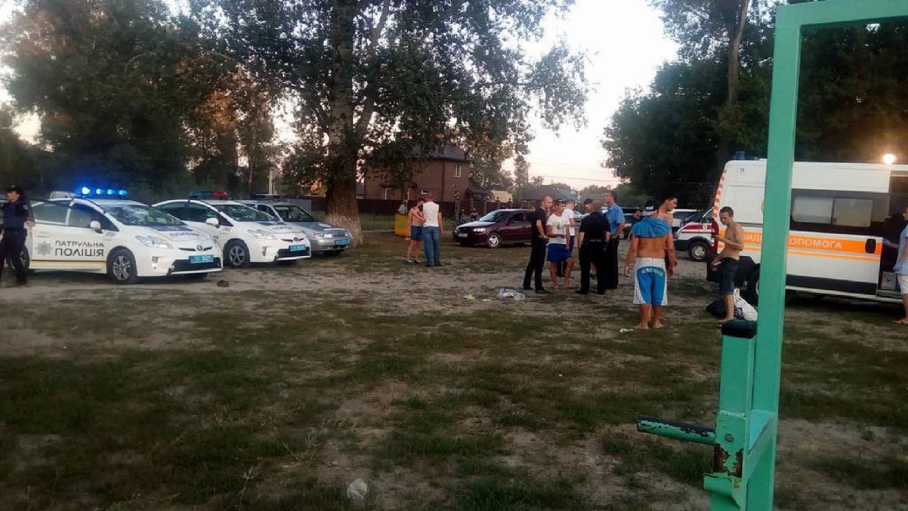 Поліція прокоментувала стрілянину на полтавському пляжі