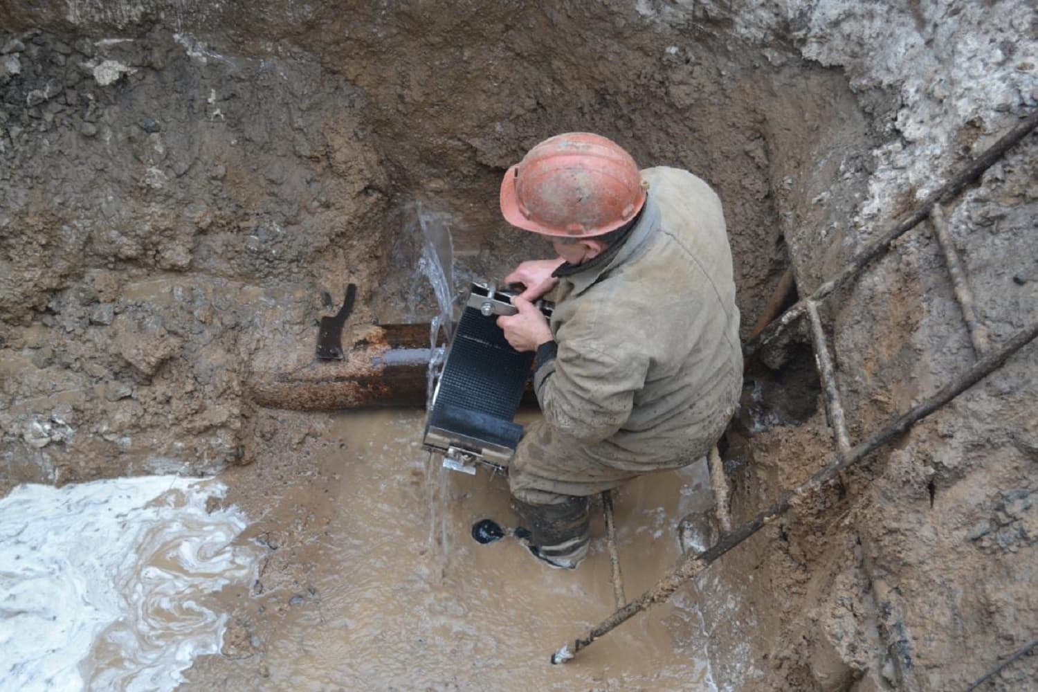 На вулиці Балакіна відремонтували водогін