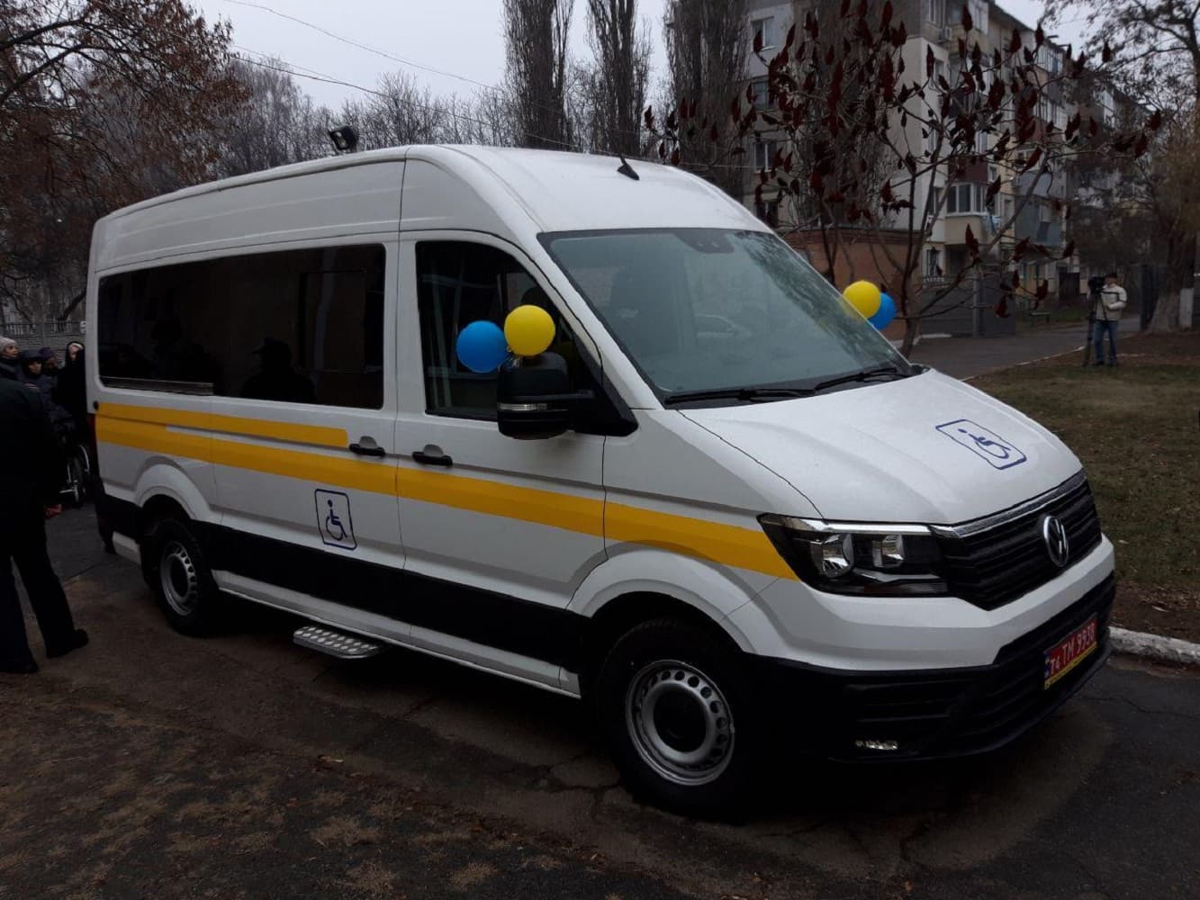 У Полтаві презентували «соціальне таксі» для перевезення людей з інвалідністю