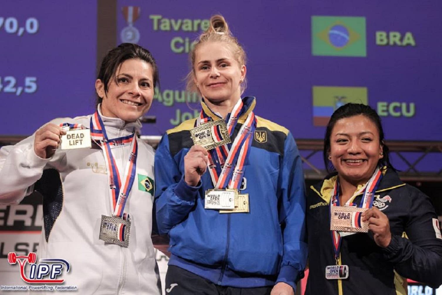 Полтавка Лариса Соловйова стала чемпіонкою світу з пауерліфтингу