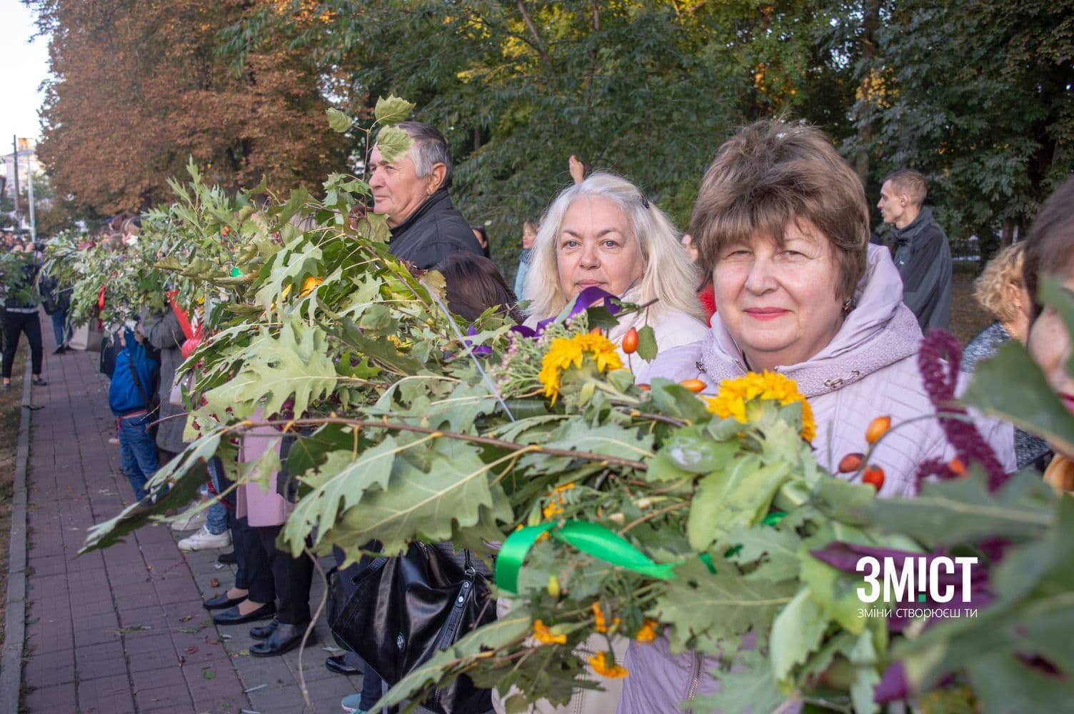 Частину вінка роздали на пам’ять – директорка Полтавського МБК розповіла про рекорд України