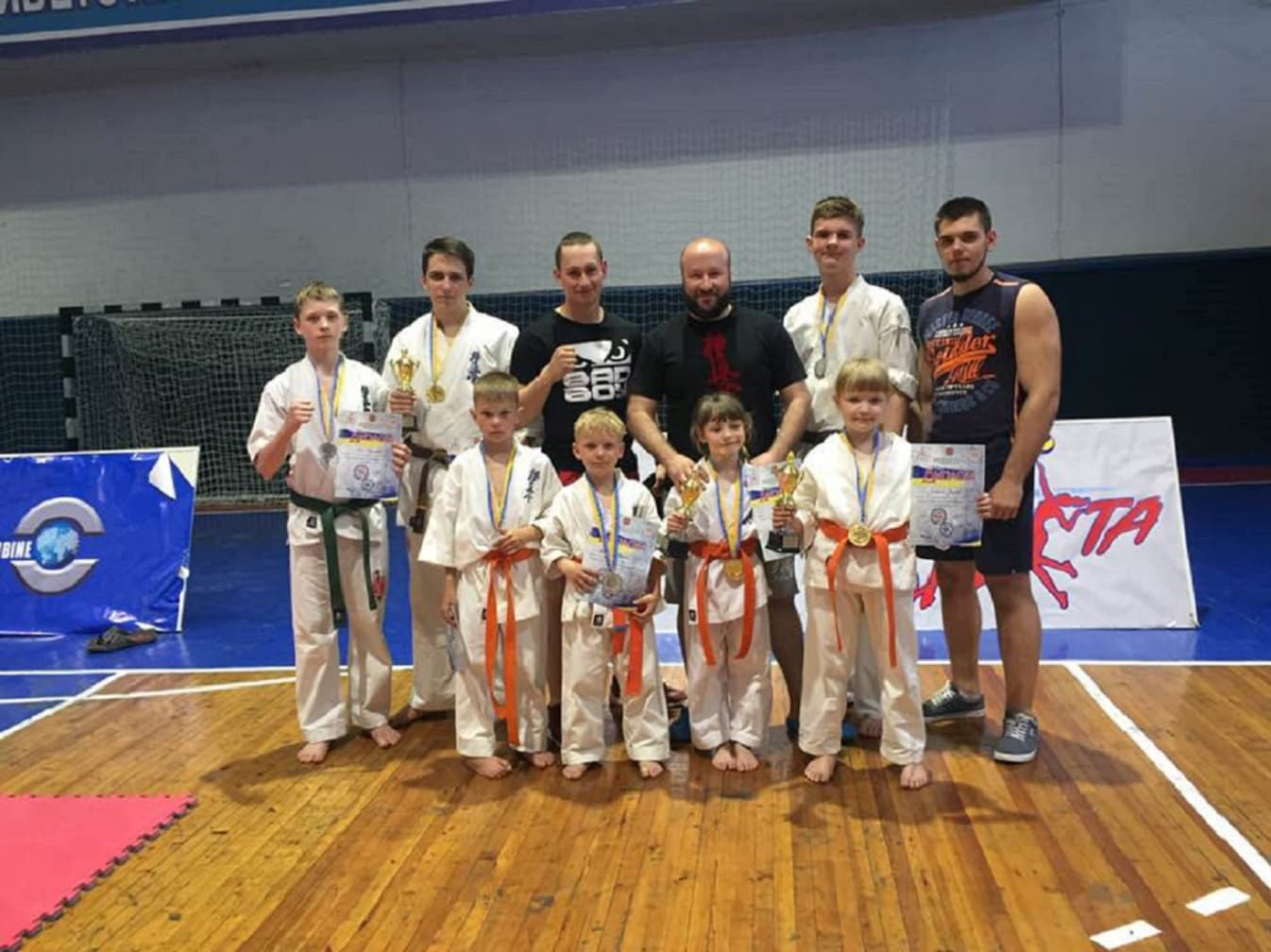 Полтавські каратисти вибороли сім медалей на чемпіонаті Запорізької області