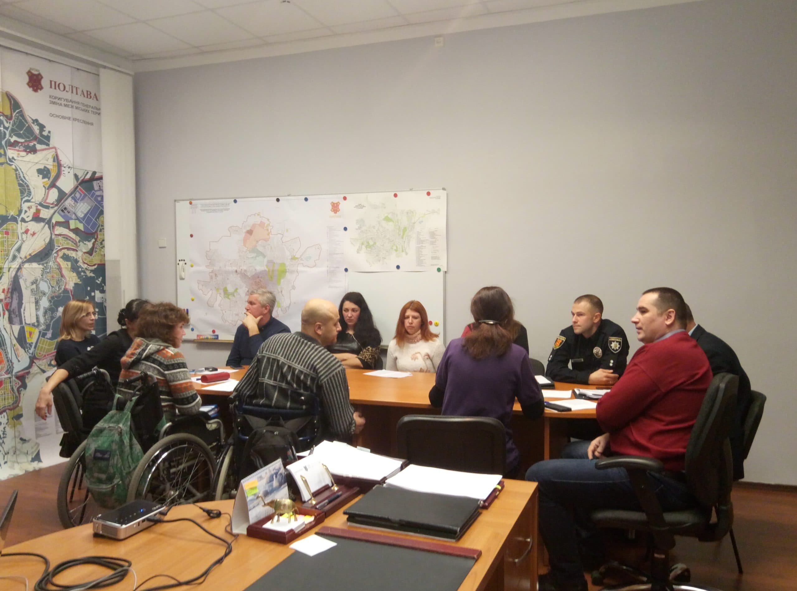 Чи стала Полтава комфортнішою для людей з інвалідністю? – звітувався комітет доступності міста
