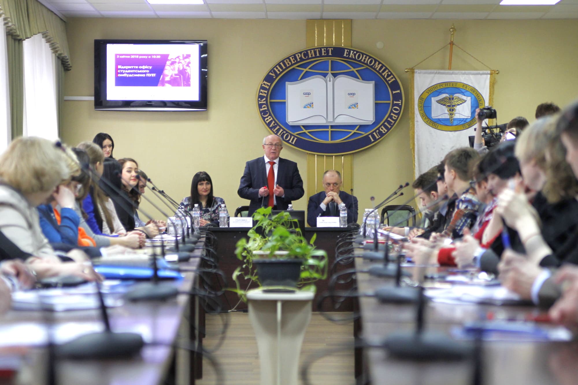 У Полтаві представили першого українського омбудсмена з прав студентів