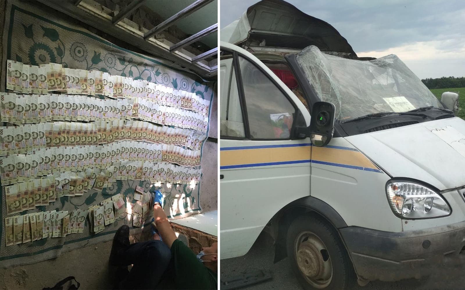 Поліція продовжує розслідувати розбійний напад на авто «Укрпошти» – деталі злочину