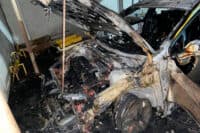 Підпал автівки голови райради Задворкіна: зібрали докази та затребували інформацію про дзвінки