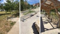 У парку на Браїлках невідомі пошкодили лави – підрядник рахуватиме збитки