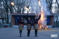 Театр вогню влаштував фаєршоу в парку «Перемога» (ФОТО)