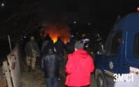 Чоловіка, який блокував вантажівкою проїзд під час протесту у Нових Санжарах, оштрафували на 850 грн