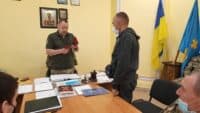 У Полтаві добровольця нагородили відзнакою Союзу об’єднань ветеранів війни ЗСУ