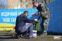 Як у Нових Санжарах готуються до приїзду Зеленського (ФОТО)