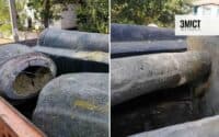 На Полтавщині демонтували останній в Україні п’ятиметровий пам’ятник Енгельсу