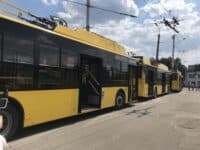 До Полтави прибула третя партія тролейбусів