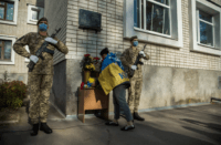 На Полтавщині відкрили меморіальну дошку загиблій в ООС Ярославі Никоненко