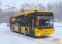 Тролейбусна контактна мережа Полтави зношена на 30%