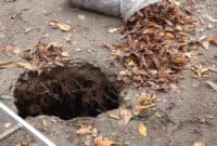Поряд з місцем загибелі двірнички у Полтаві утворилося інше провалля