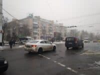 Через погоду у центрі Полтави не працює світлофор: як скоригувати маршрут