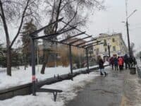 Половина зупинок Полтави потребує ремонту: результати обстежень