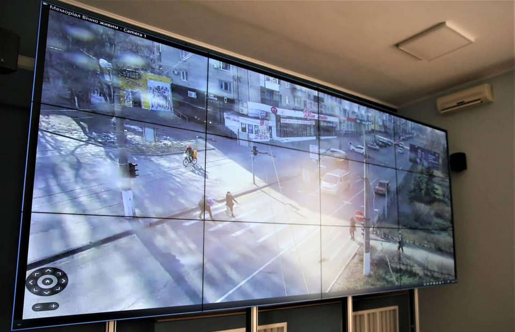 У місті на Полтавщині запрацювала система відеоспостереження