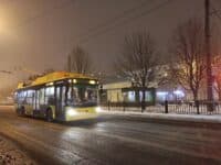 Доставку третьої партії кредитних тролейбусів до Полтави відтермінували до квітня