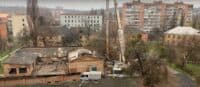 На Подолі у Полтаві демонтували аварійну 40-метрову трубу – на черзі котельня