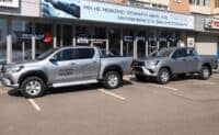 У Полтаві демонтують вивіски біля центру Toyota