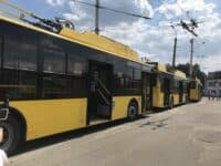 До Полтави прибули 2 нових тролейбуси
