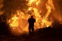 Як пожежники з Полтавщини продовжують гасити пожежі у Греції (ФОТО)