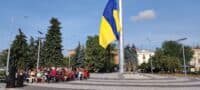 У Полтаві триває перша репетиція до Дня прапора (ФОТО)