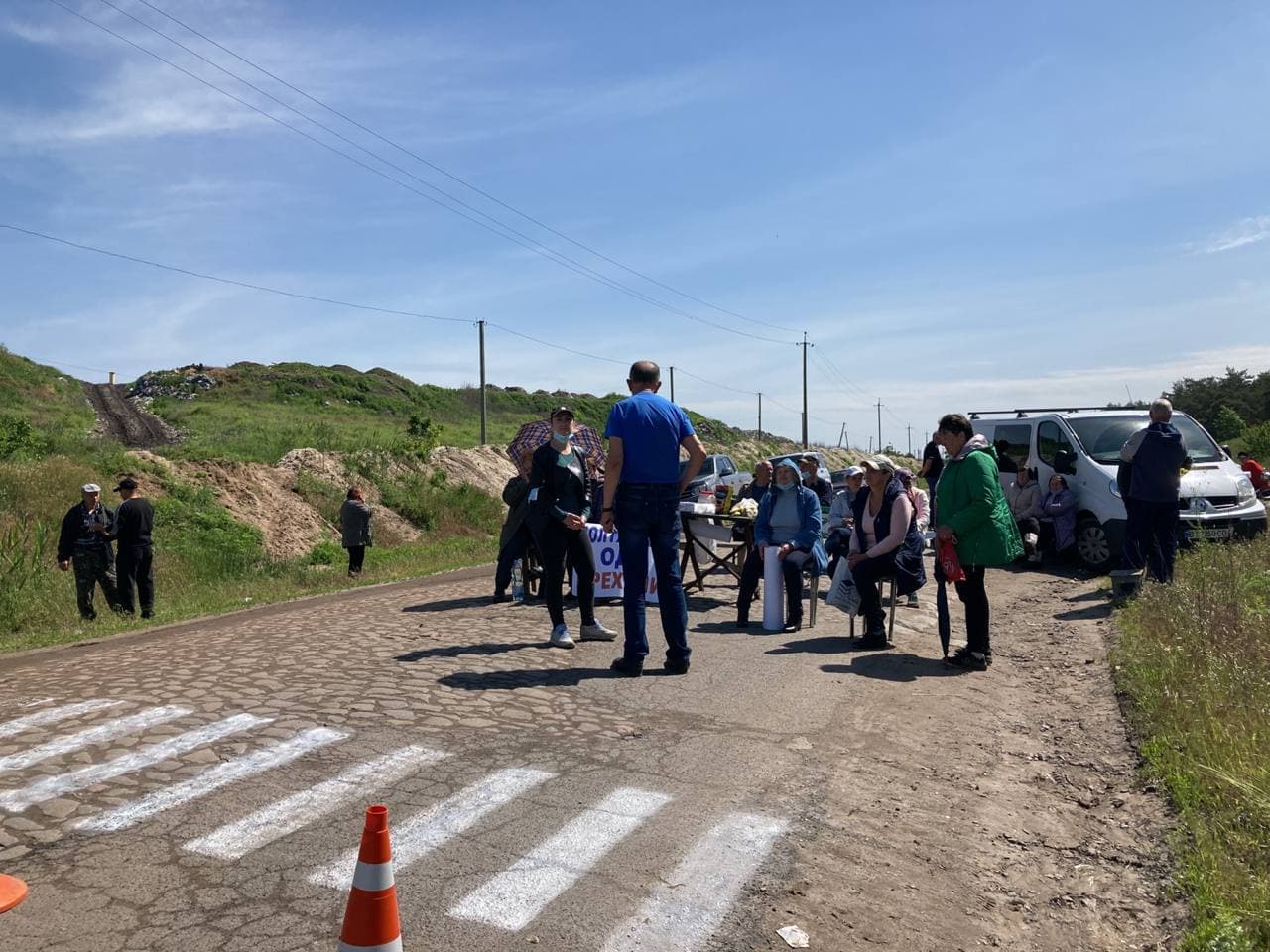 Протест у Макухівці влітку