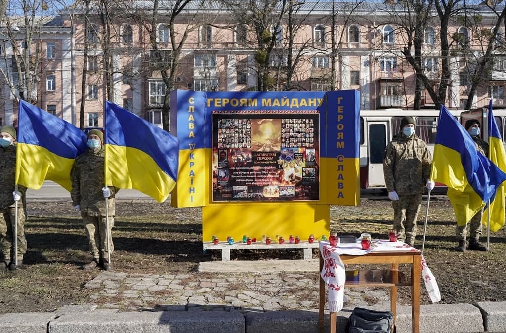 У Полтаві вшанували пам’ять Героїв Небесної Сотні