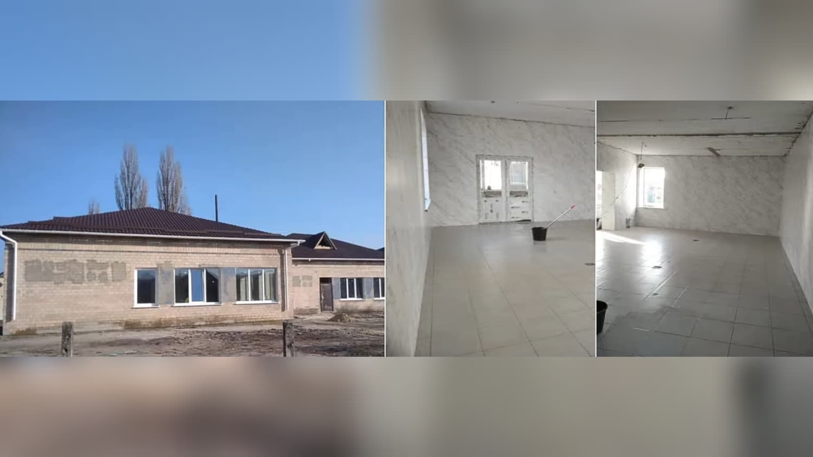 Будівництво молокопереробного цеху станом на листопад 2021 року