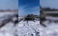 Полтавські захисники виявили російський танк Т-80 та передали його ЗСУ