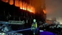 Нічні вибухи на Полтавщині: під удар потрапив промисловий об’єкт