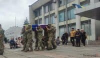 На Полтавщині попрощалися із Крістіною Зосімовою, яка загинула під час виконання бойового завдання на Донеччині