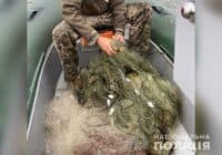 На Полтавщині незаконно встановили 500 метрів риболовецьких сіток на заповідній території