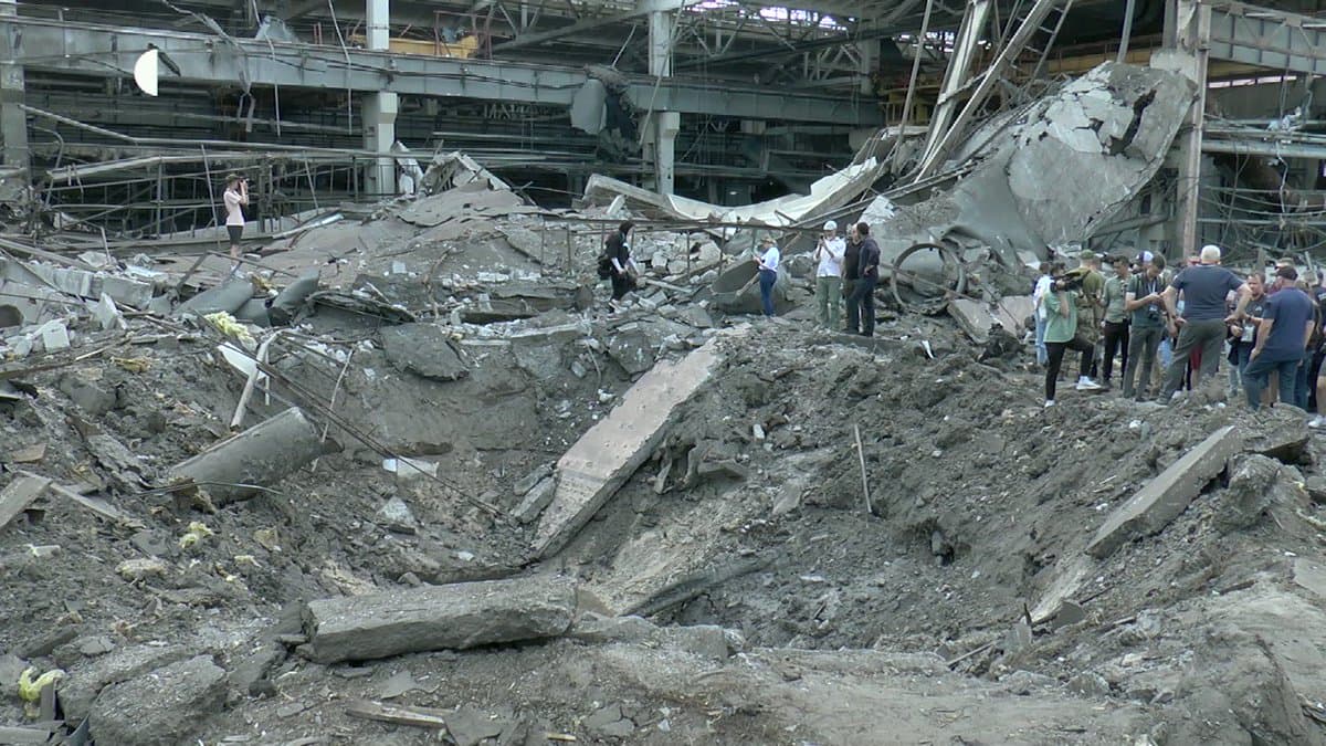 Наслідок ракетного удару