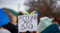 Колаборант з Кицівки у черзі за «гуманітаркою» закликав підтримувати російську владу й отримав вирок суду на Полтавщині