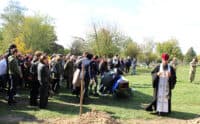 На Полтавщині попрощалися із військовим, який загинув внаслідок ракетного обстрілу Харківщини