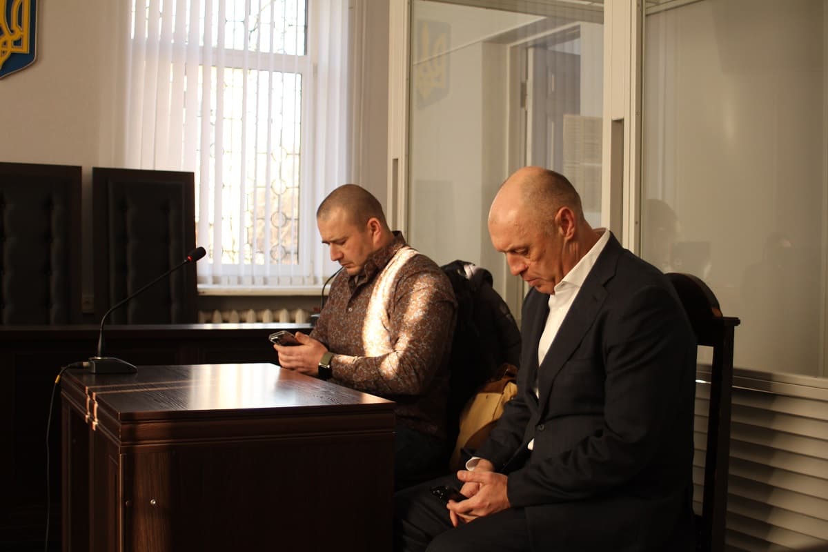 Олександр Мамай і його адвокат