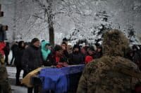 Полтава попрощалася з чотирма полеглими воїнами, які боронили Україну на сході (ФОТО)