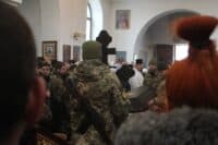 Останньою земною дорогою провели полеглого на війні полтавця Віталія Кісеєва (ФОТОРЕПОРТАЖ)