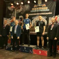 Поліцейський з Полтавщини переміг на Чемпіонаті України з гирьового спорту